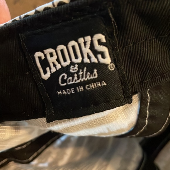 Crooks & Castles - adjustable 5 panel hat - 2012 RN#120040 - Picture 6 of 6